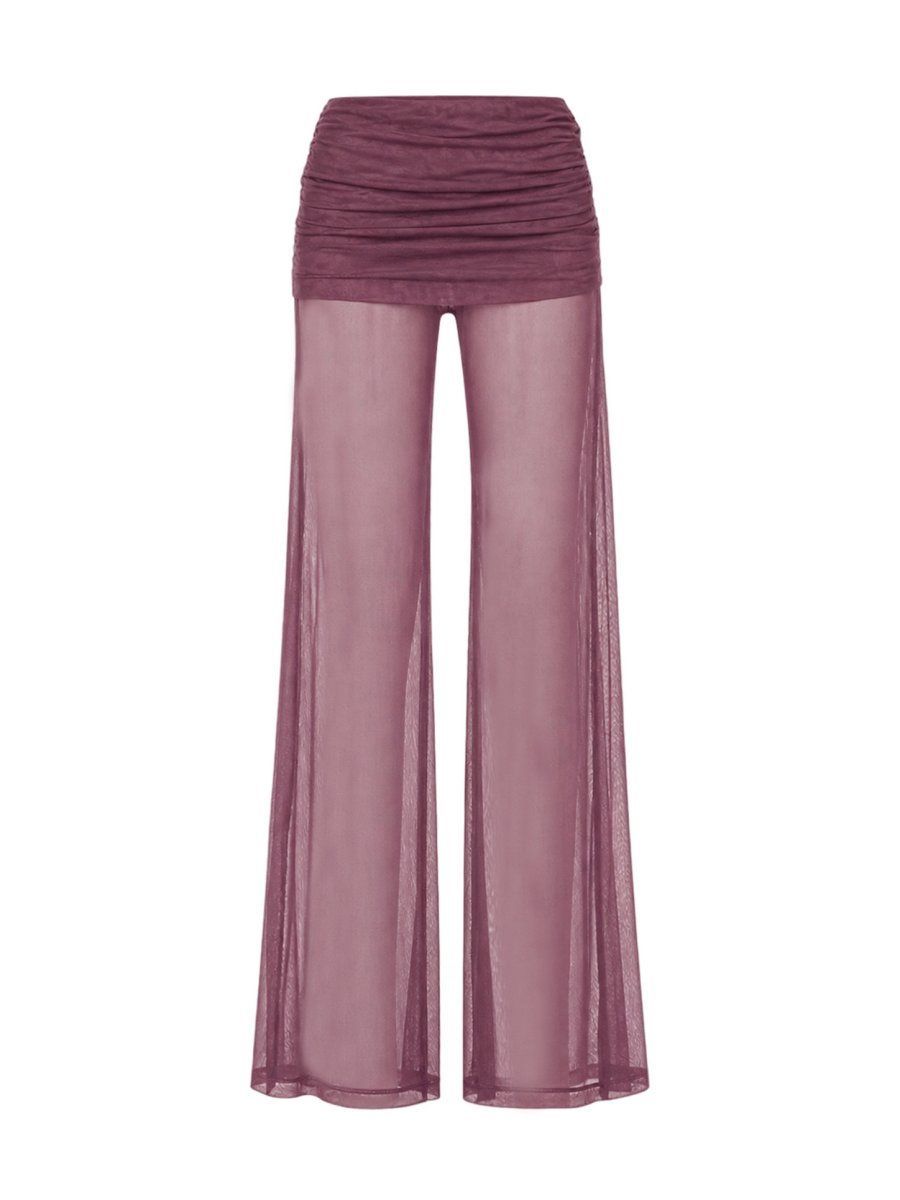 calça tule fernanda lilas CL16 triya