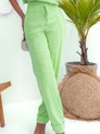 Conjunto de Linho Verde Pastel