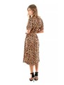 Chemise Mangas Curtas em Fluity Animal Print