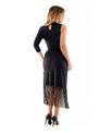 Body Assimétrico Preto em Fluity