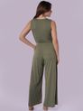 Calça Pantalona Alcaparra