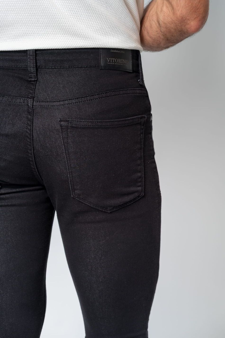 Calça Chino Sarja Preto