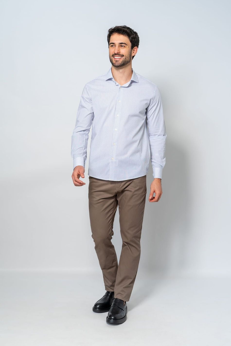 Camisa Social Firenze Azul 112