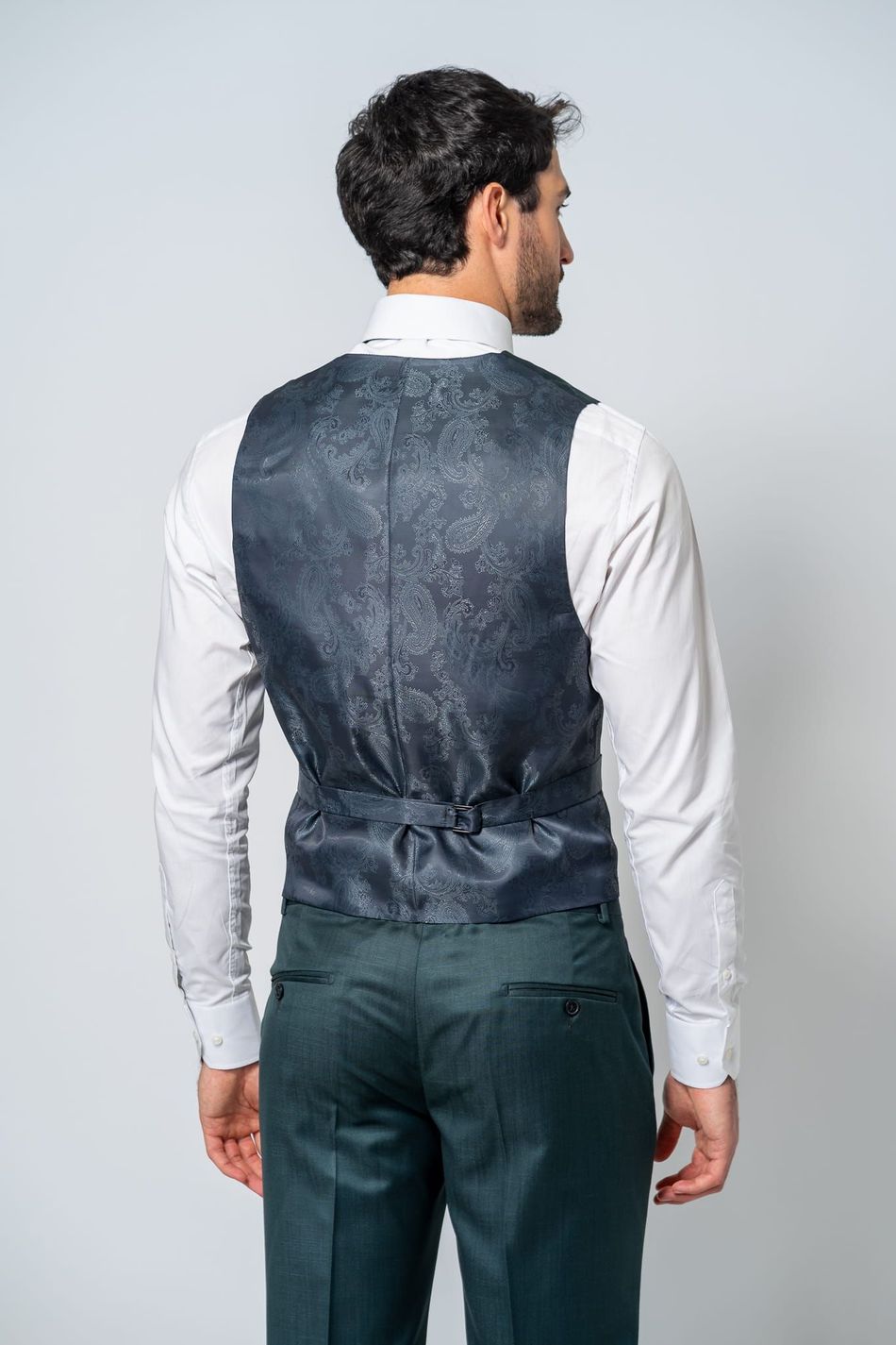 Traje Pv Prime Vicenzo Verde Musgo