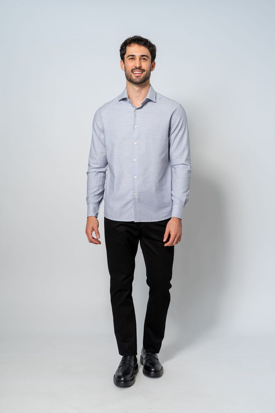 Camisa Social Masculina Preto