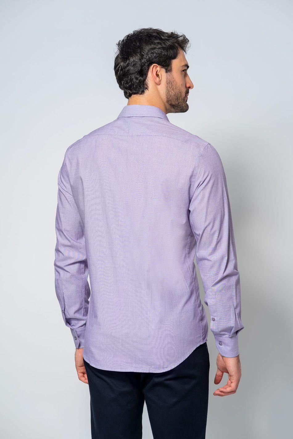 Camisa Social Seul Lilas