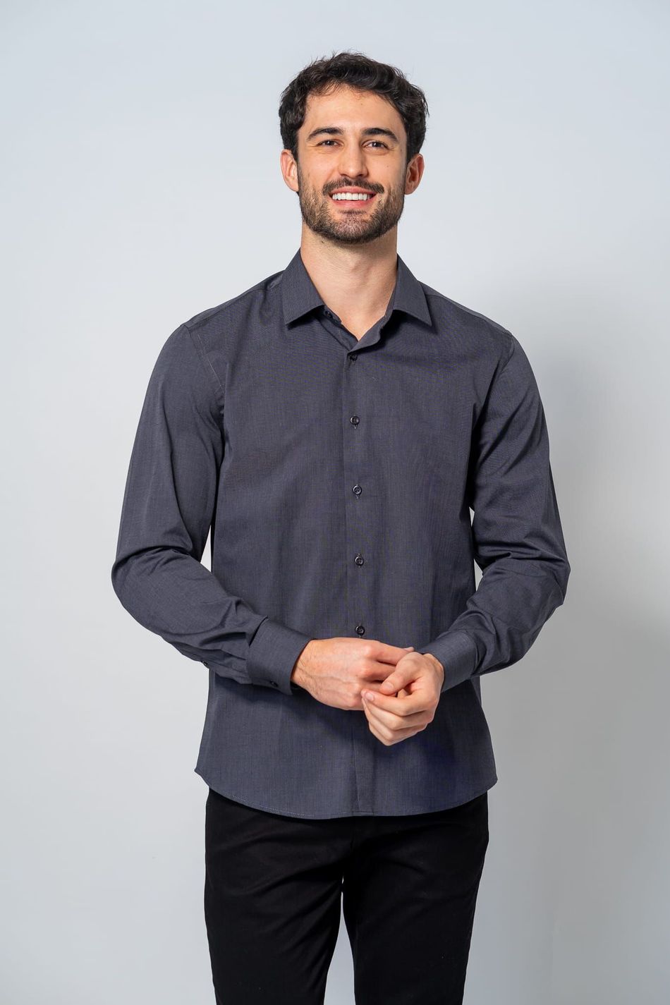 Camisa Social Seul Preto