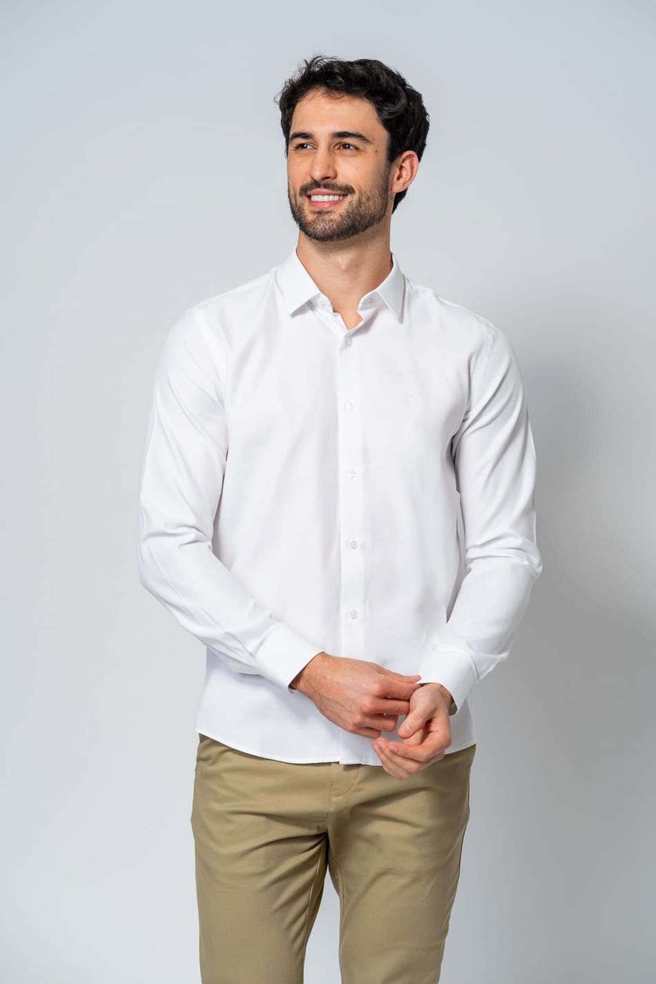 Camisa Social Siena Branco