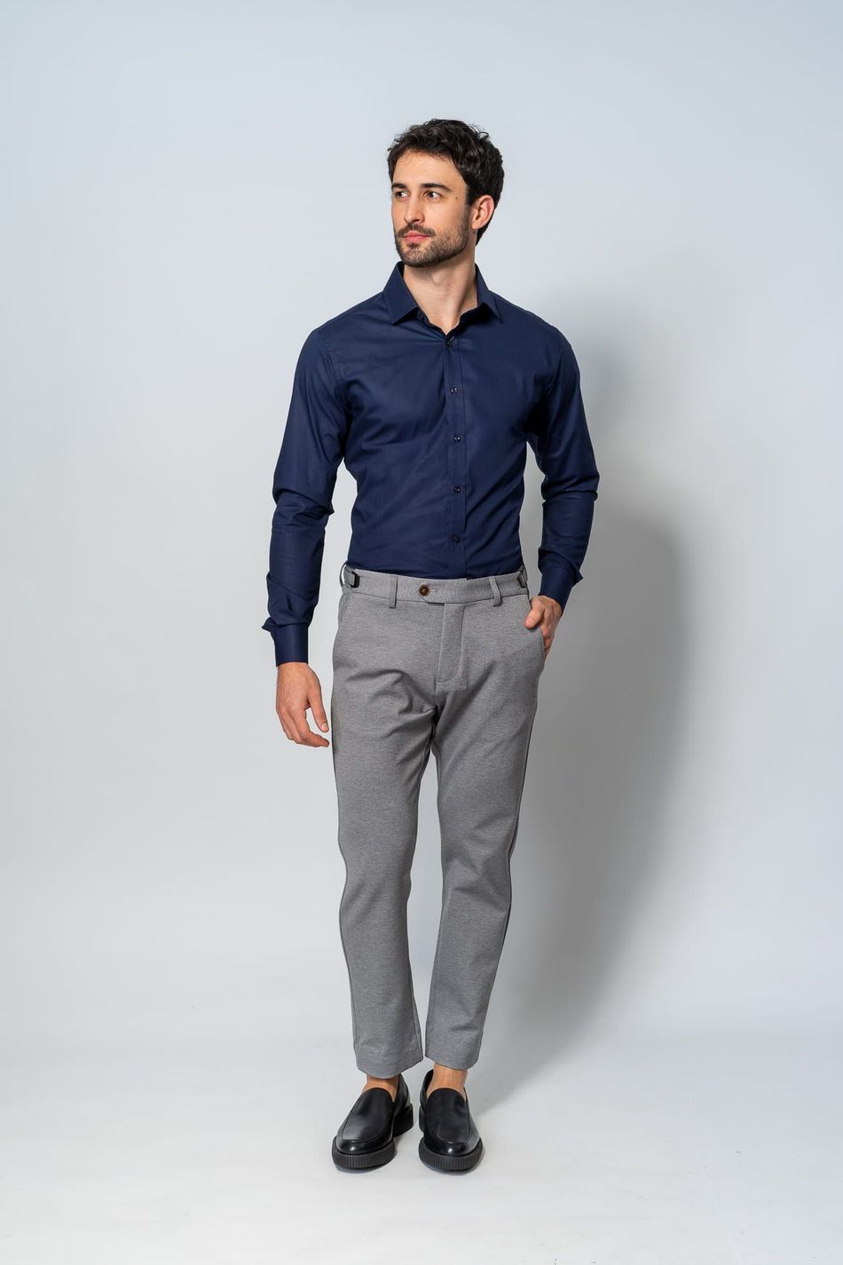 CAMISA SOCIAL GALLESSV MARINHO