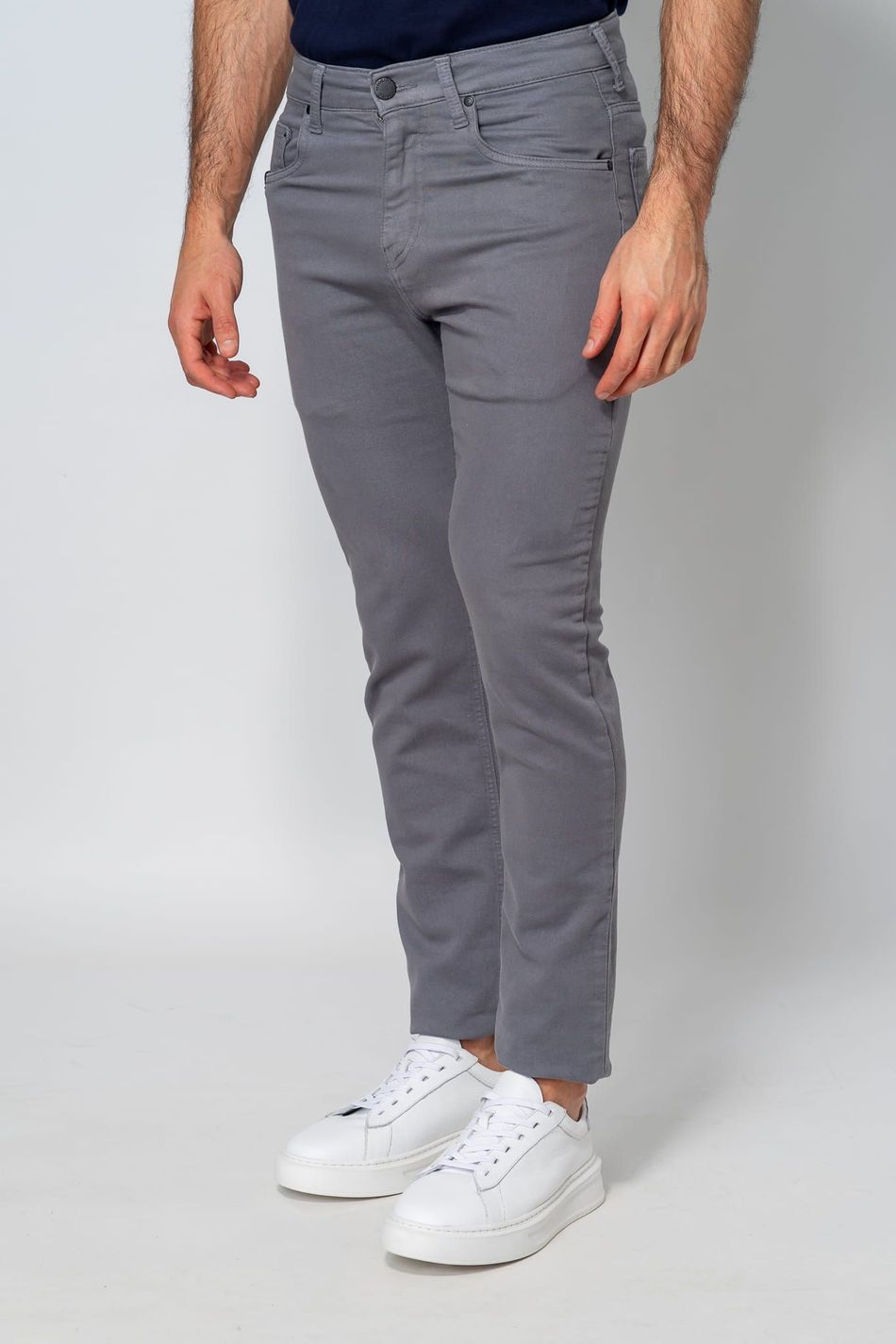 Calça Masculina Chino Cinza