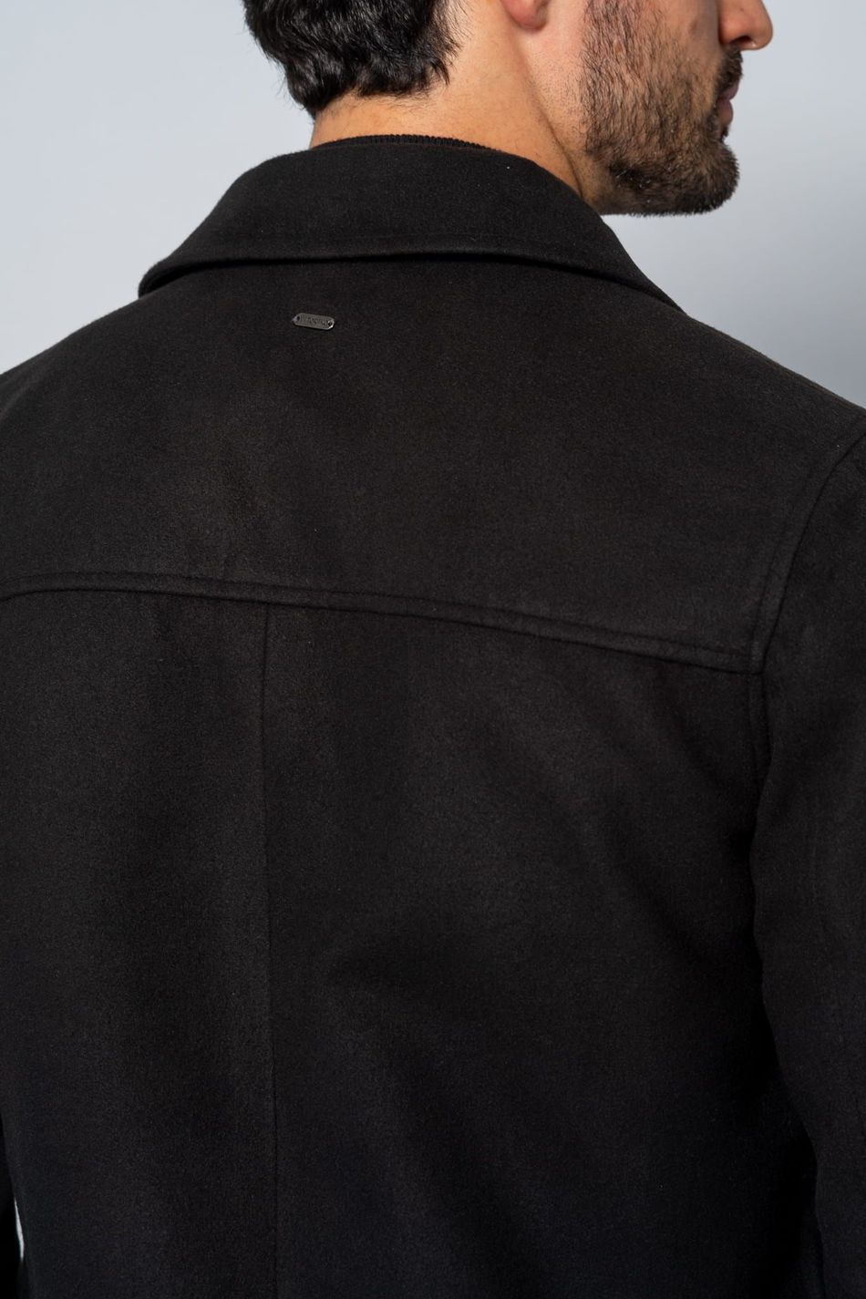 Jaqueta Bolsos Preto