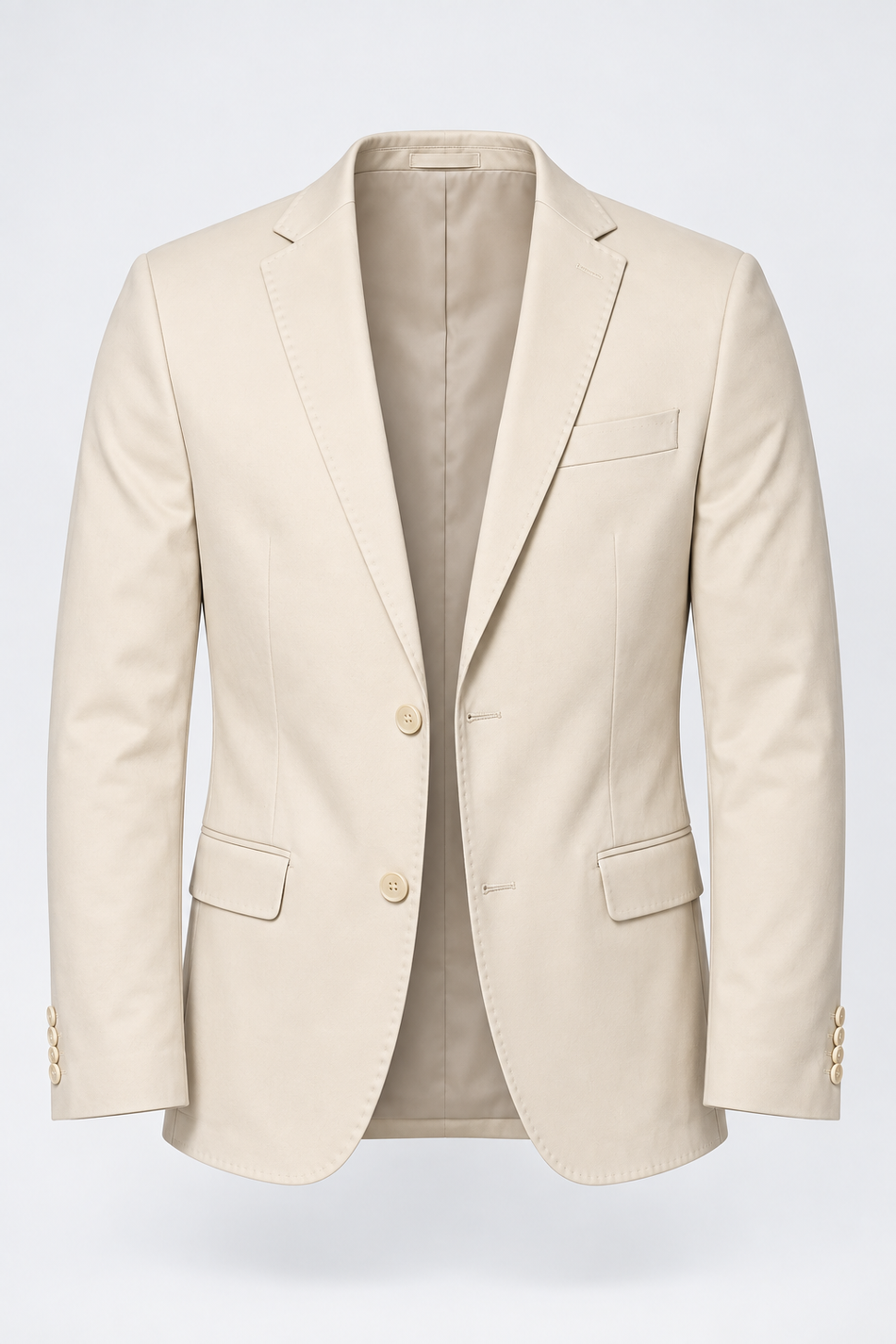 Blazer Masculino de Malha Tech  Mescla Areia