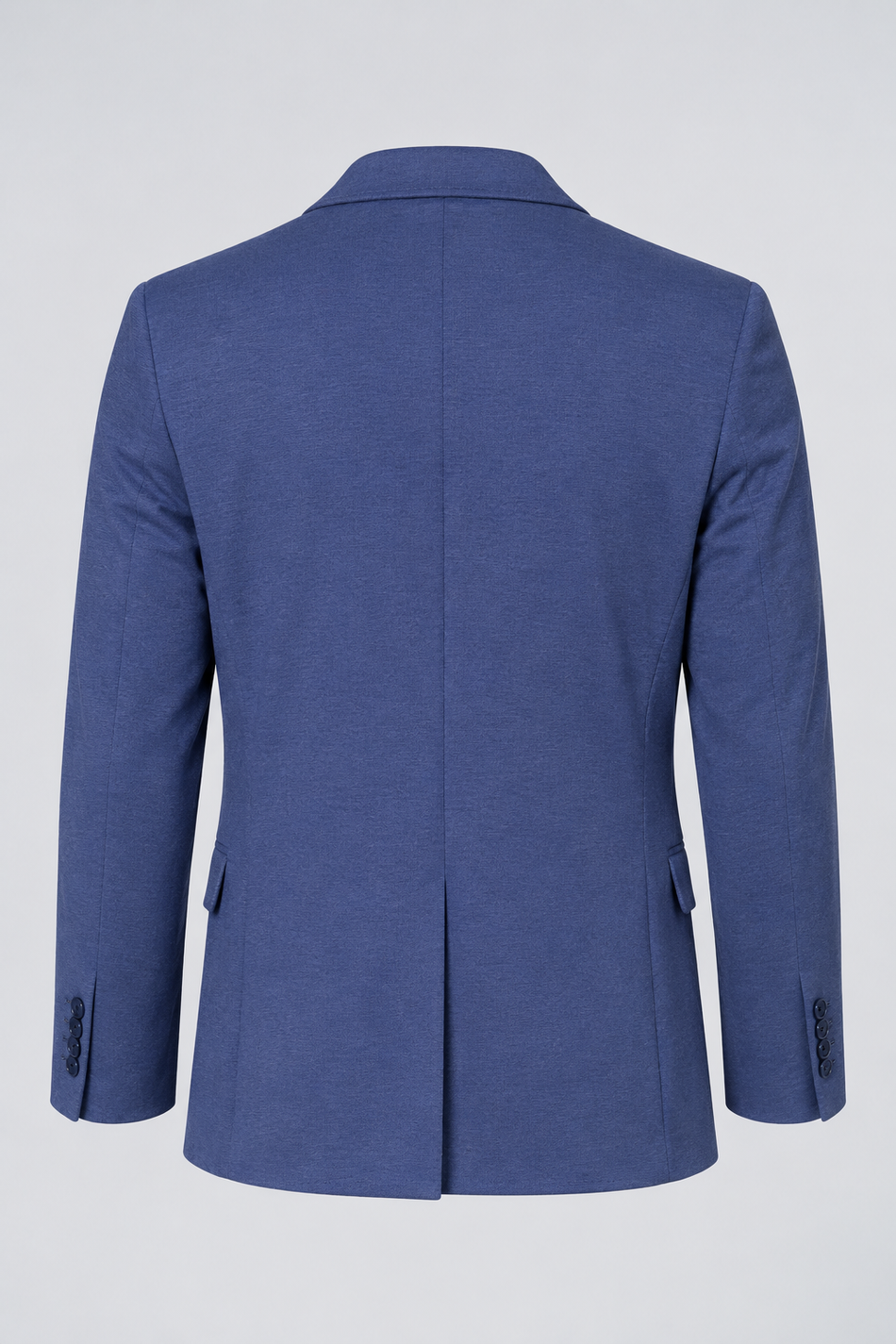 Blazer Masculino de Malha Tech Mescla Azul