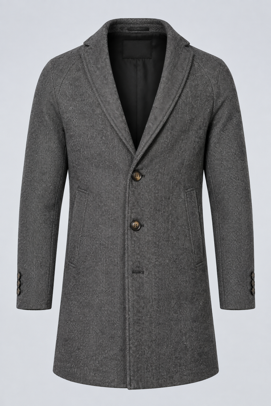 Casaco Sobretudo Masculino 9270h Espinha de Peixe