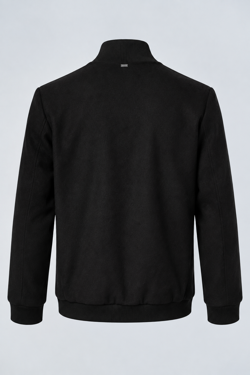 Casaco Masculino Ziper Preto