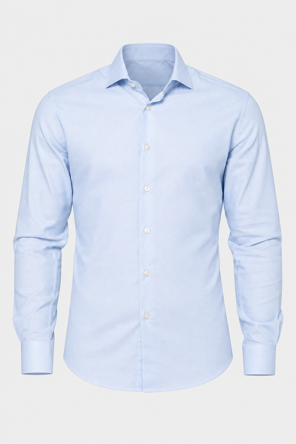 Camisa Social Masculina Azul