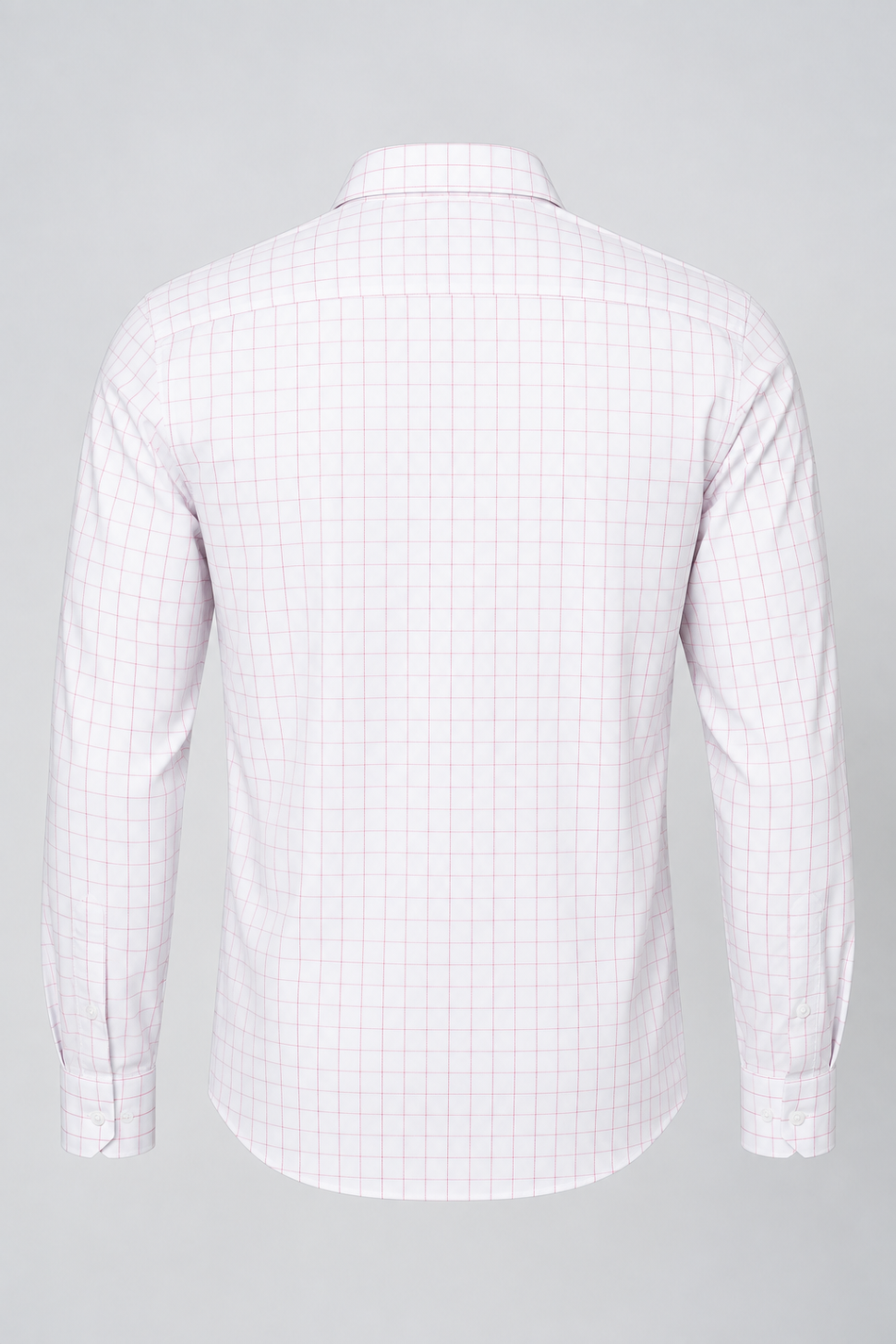 Camisa Social Siena Xadrez Branco
