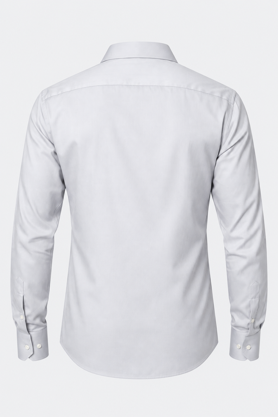 Camisa Social Masculina Ruth Cinza