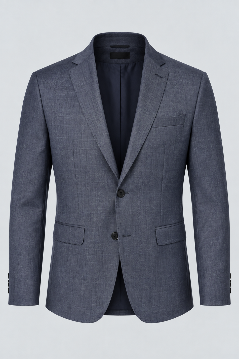 Blazer Masculino Social Maniquetado Grafite