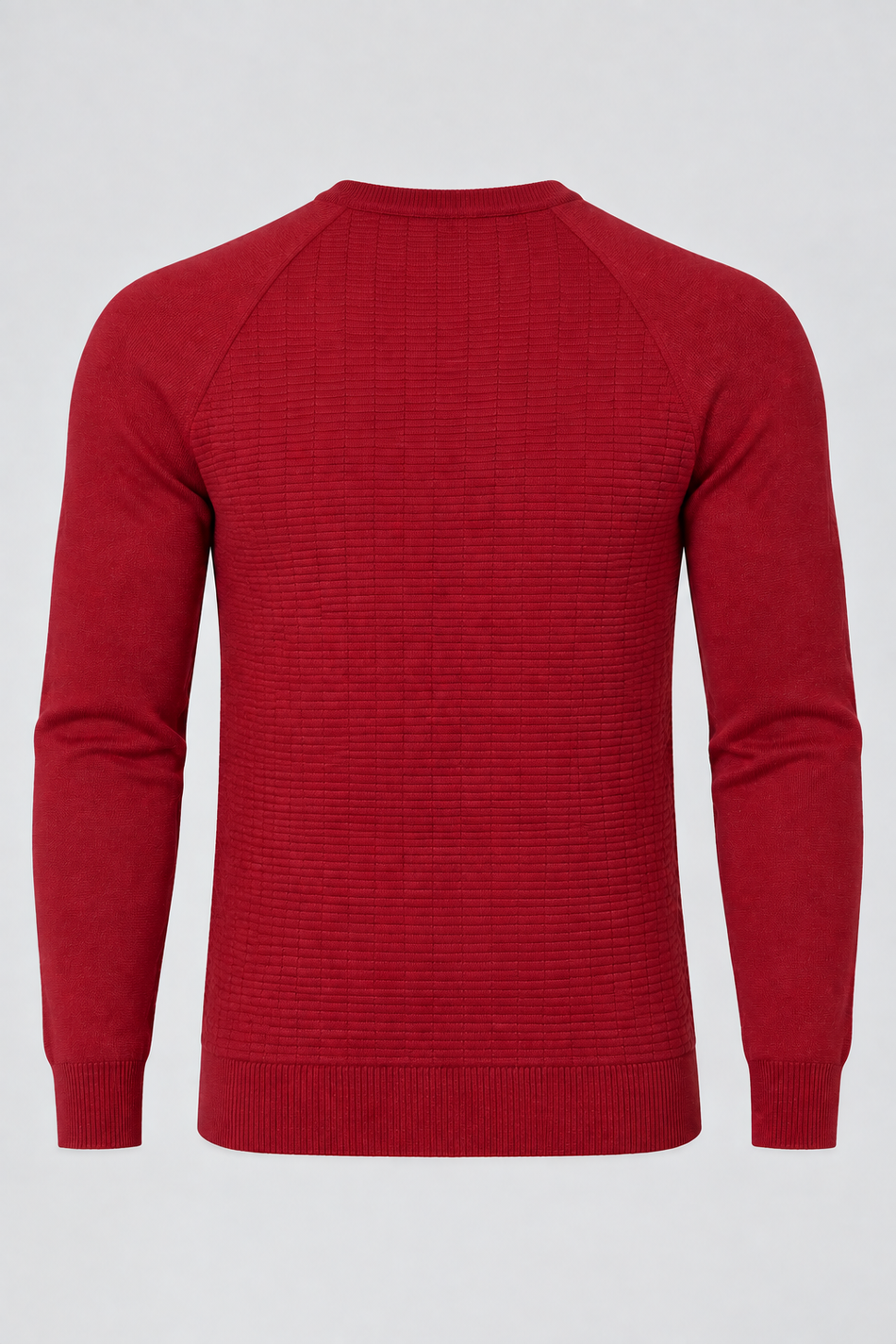 Suéter Malha Masculino Bordo