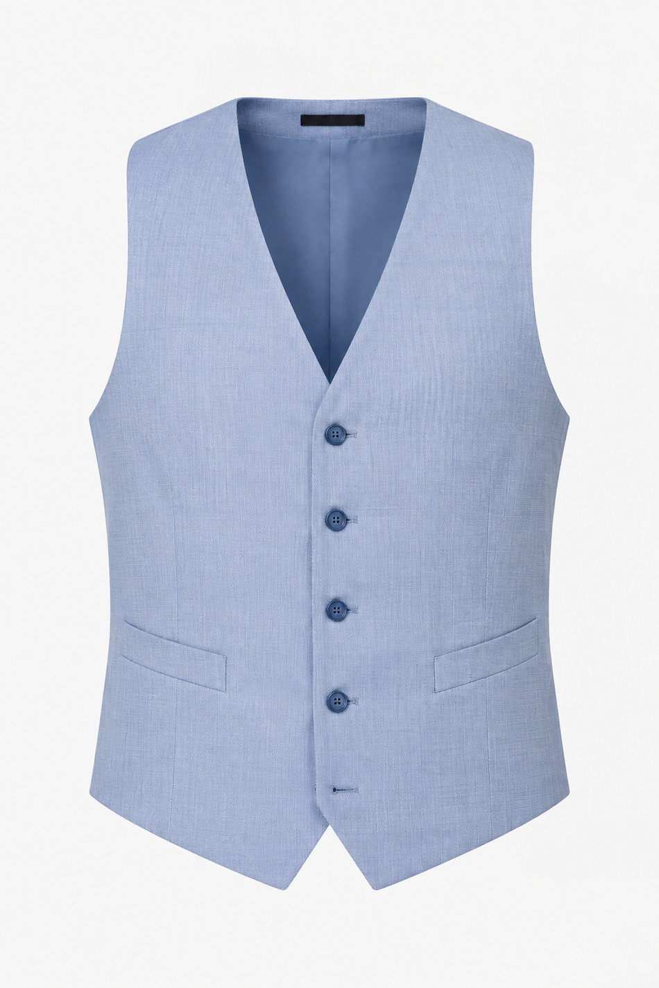 Traje Masculino com Colete Vicenzo Azul