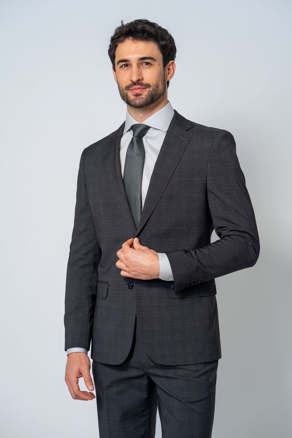 Traje Masculino Social Chumbo