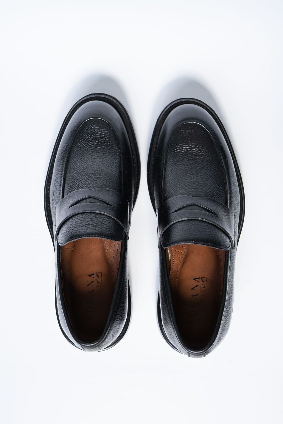 Mocassim Masculino em Couro Preto