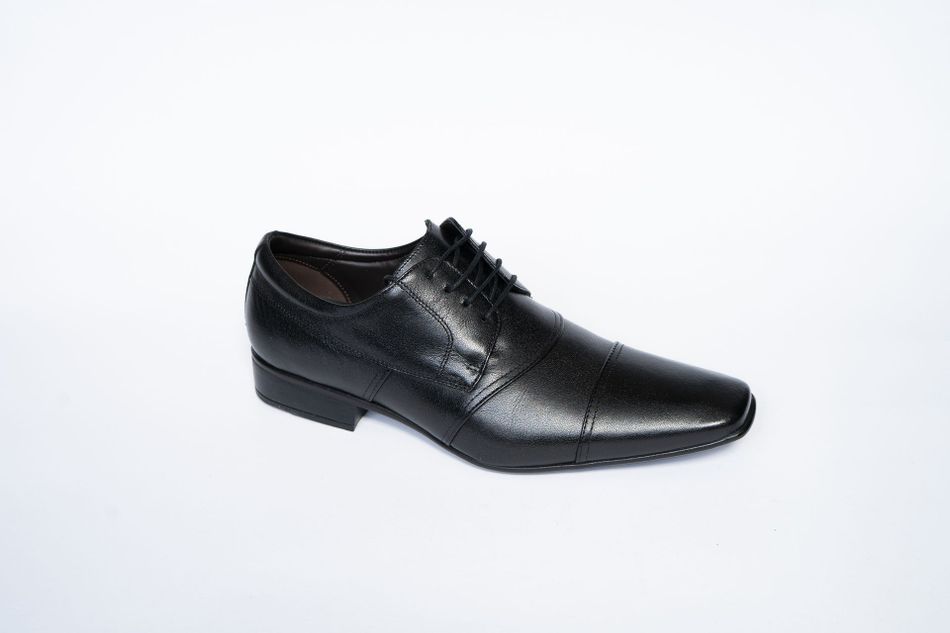 Sapato Social Masculino de Couro Preto 