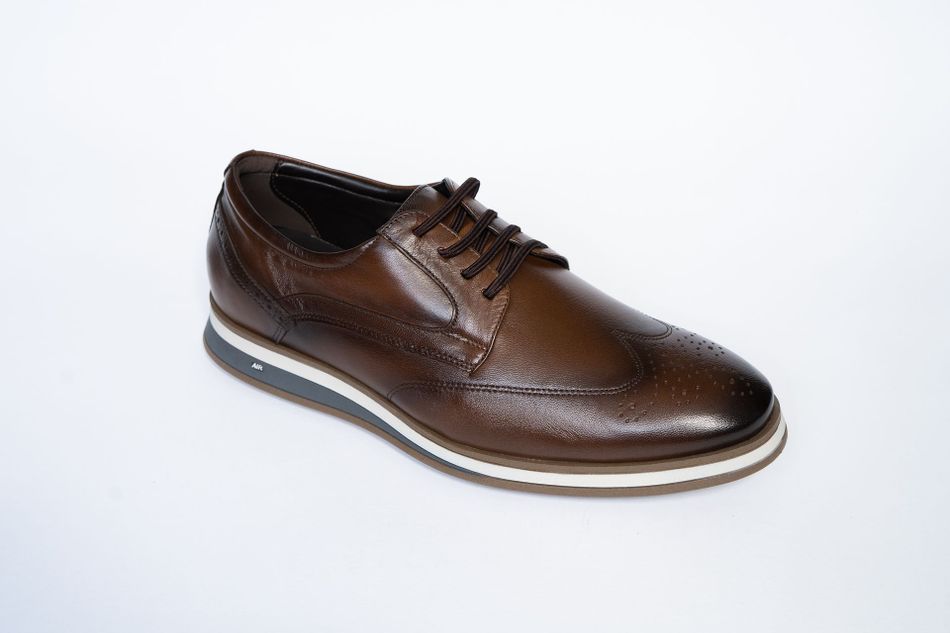 Sapato Esporte Masculino Casual Dark Brown 