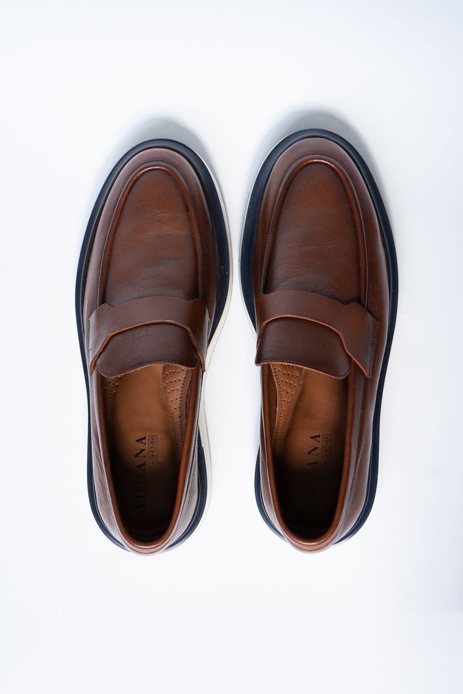 Mocassim Masculino Couro Castanho Claro