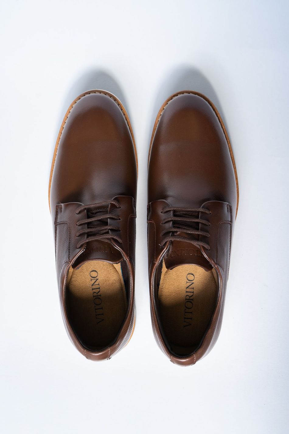 Sapato Masculino Couro Café 