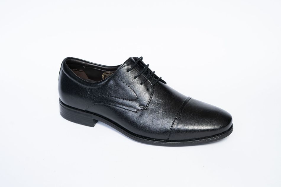 Sapato Masculino Social Oxford Couro Preto