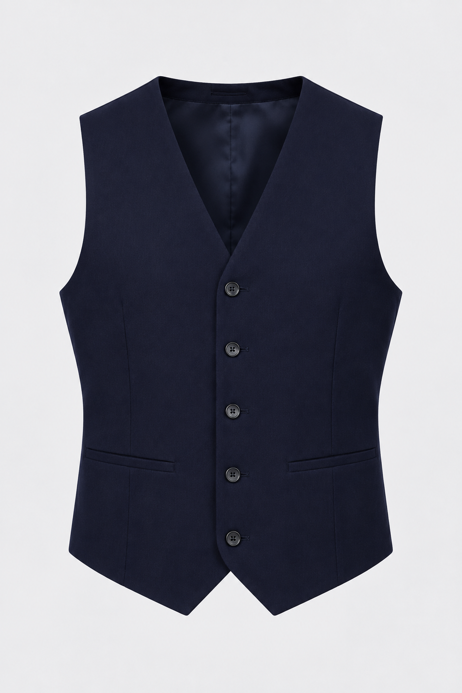 Traje Masculino com Colete Marinho