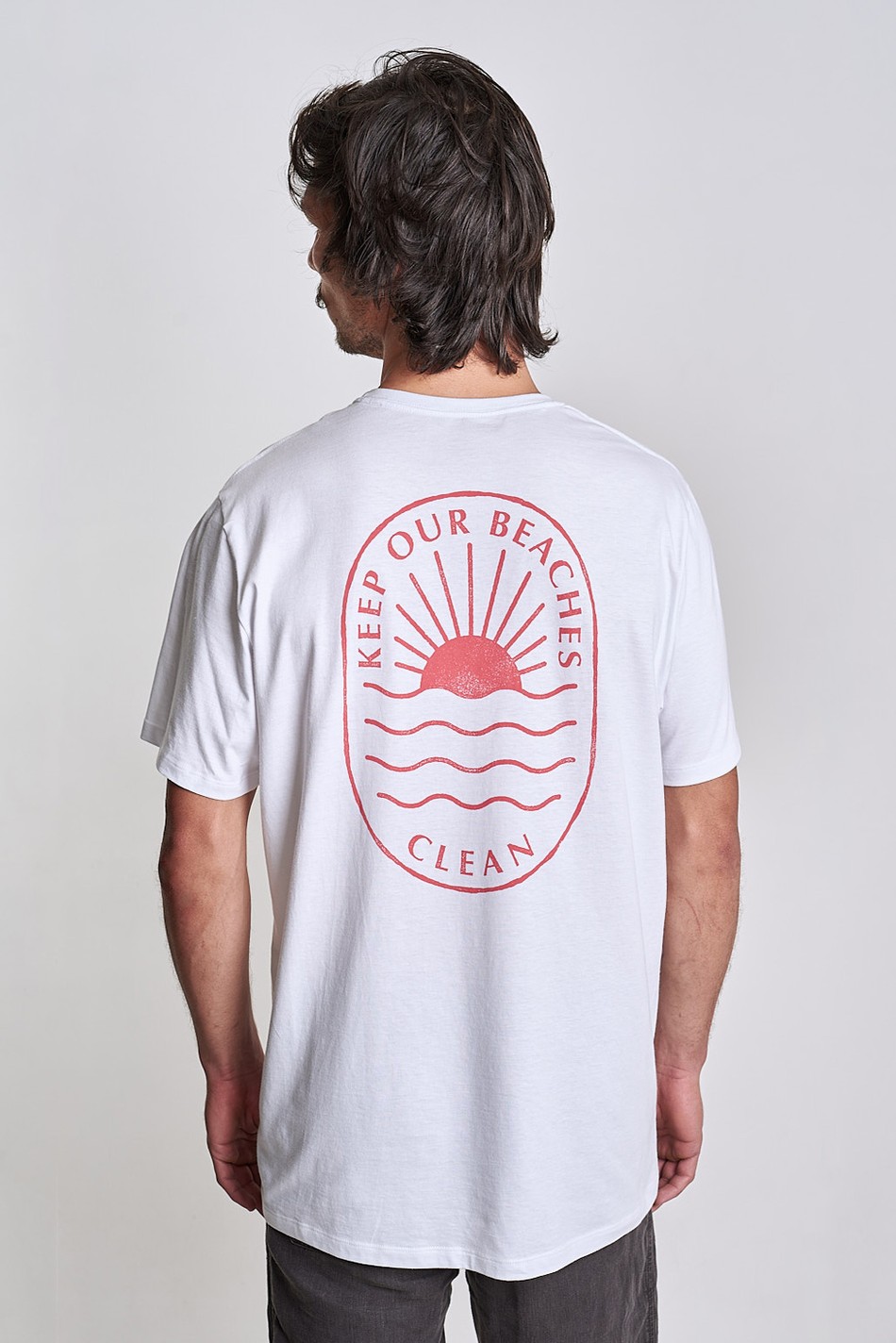 Camiseta Keep Our Beaches Clean Branco