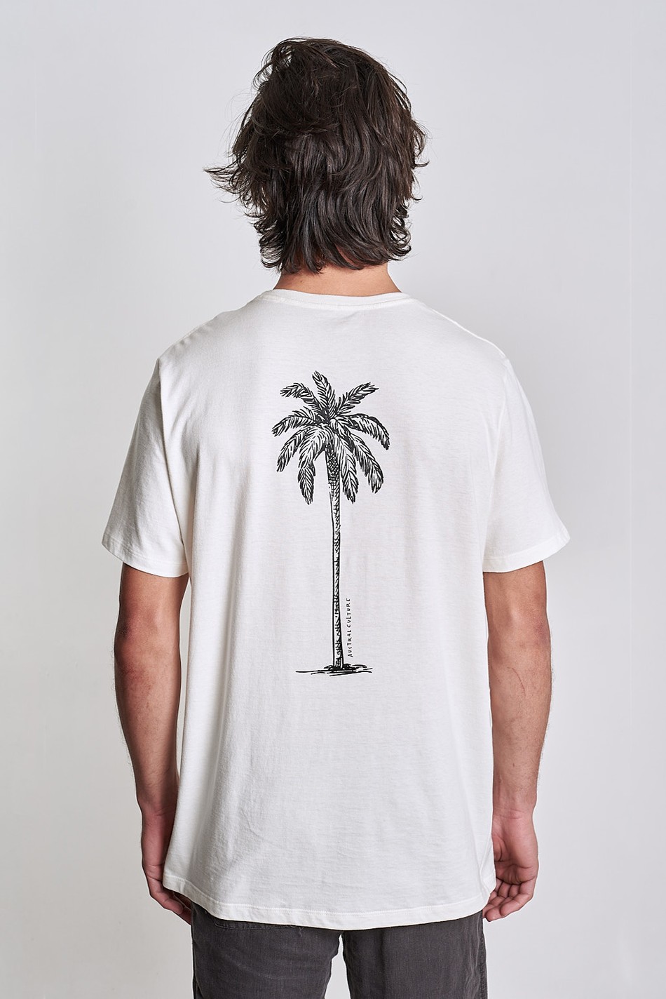 Camiseta Palm Tree II Off White