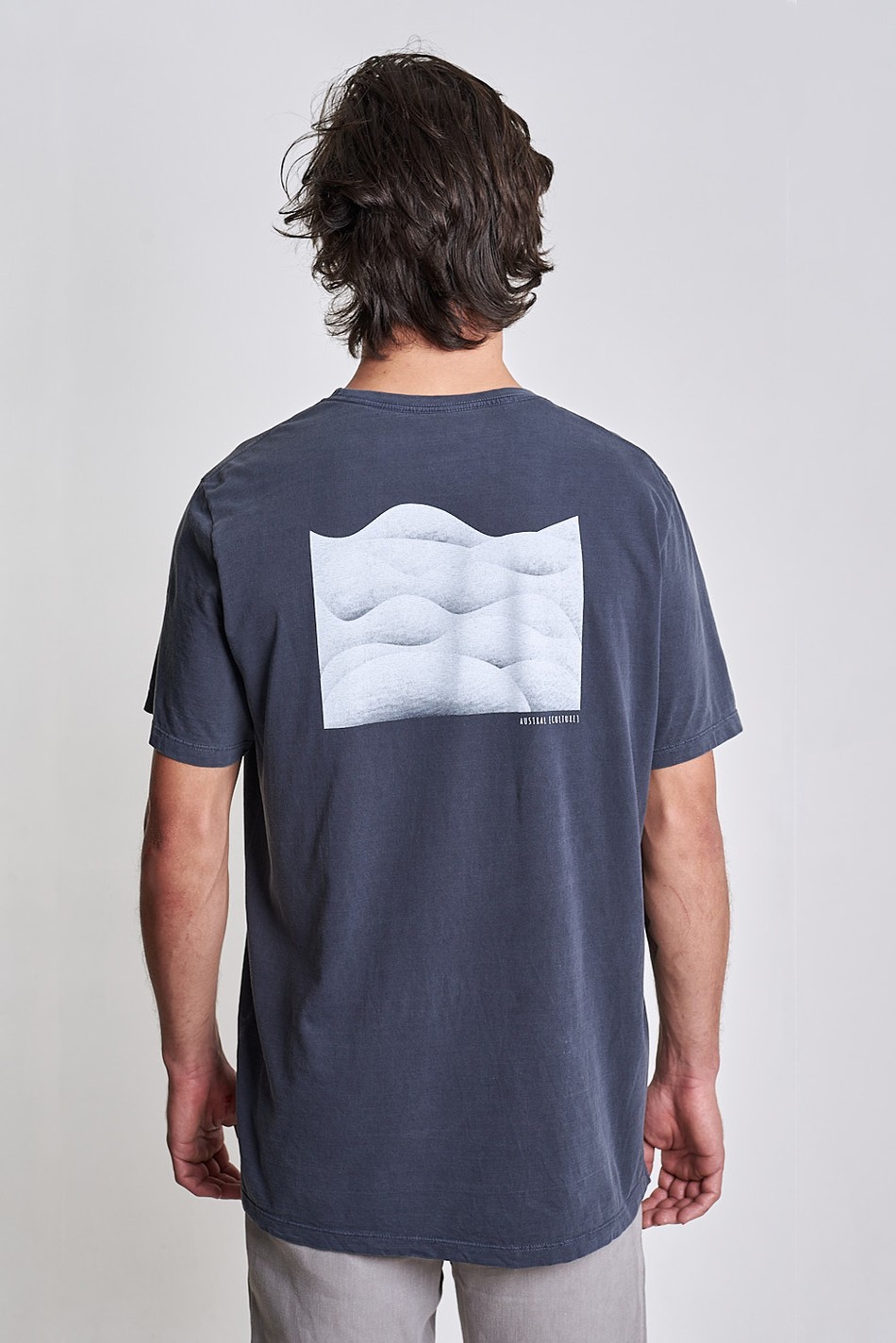 Camiseta Melting Waves Azul Midnight