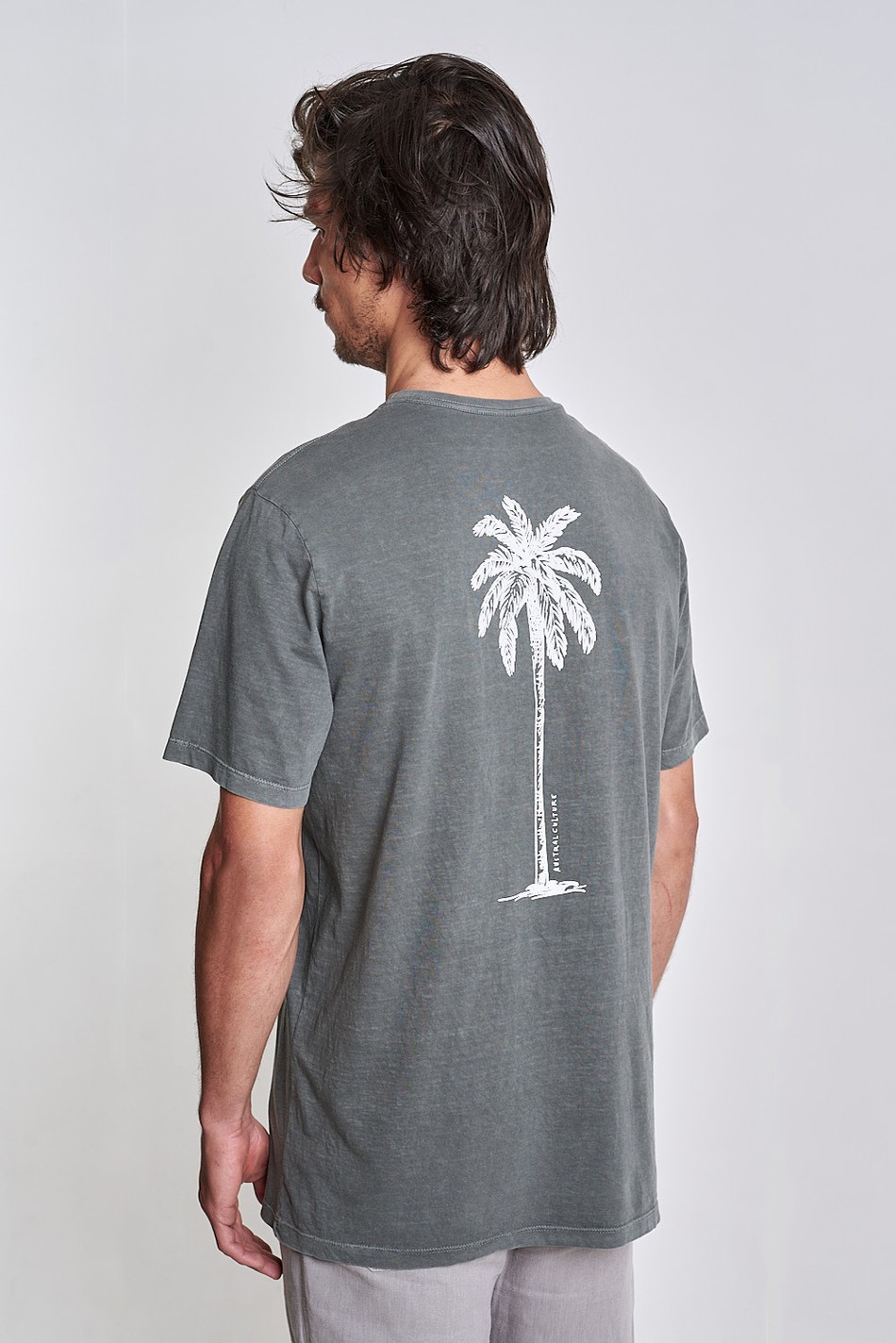 Camiseta Palm Tree II Verde Floresta