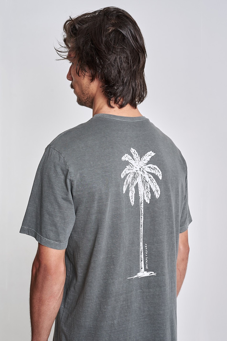 Camiseta Palm Tree II Verde Floresta