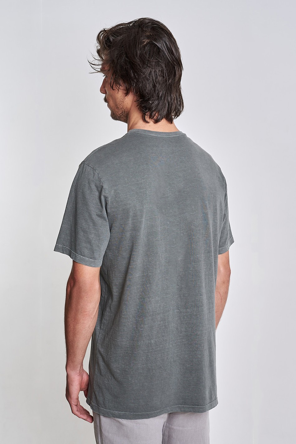 Camiseta Dual Leafs Verde Floresta