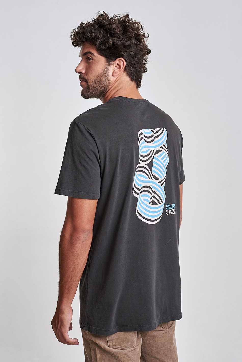 Camiseta Surf N Jazz II Preto Old