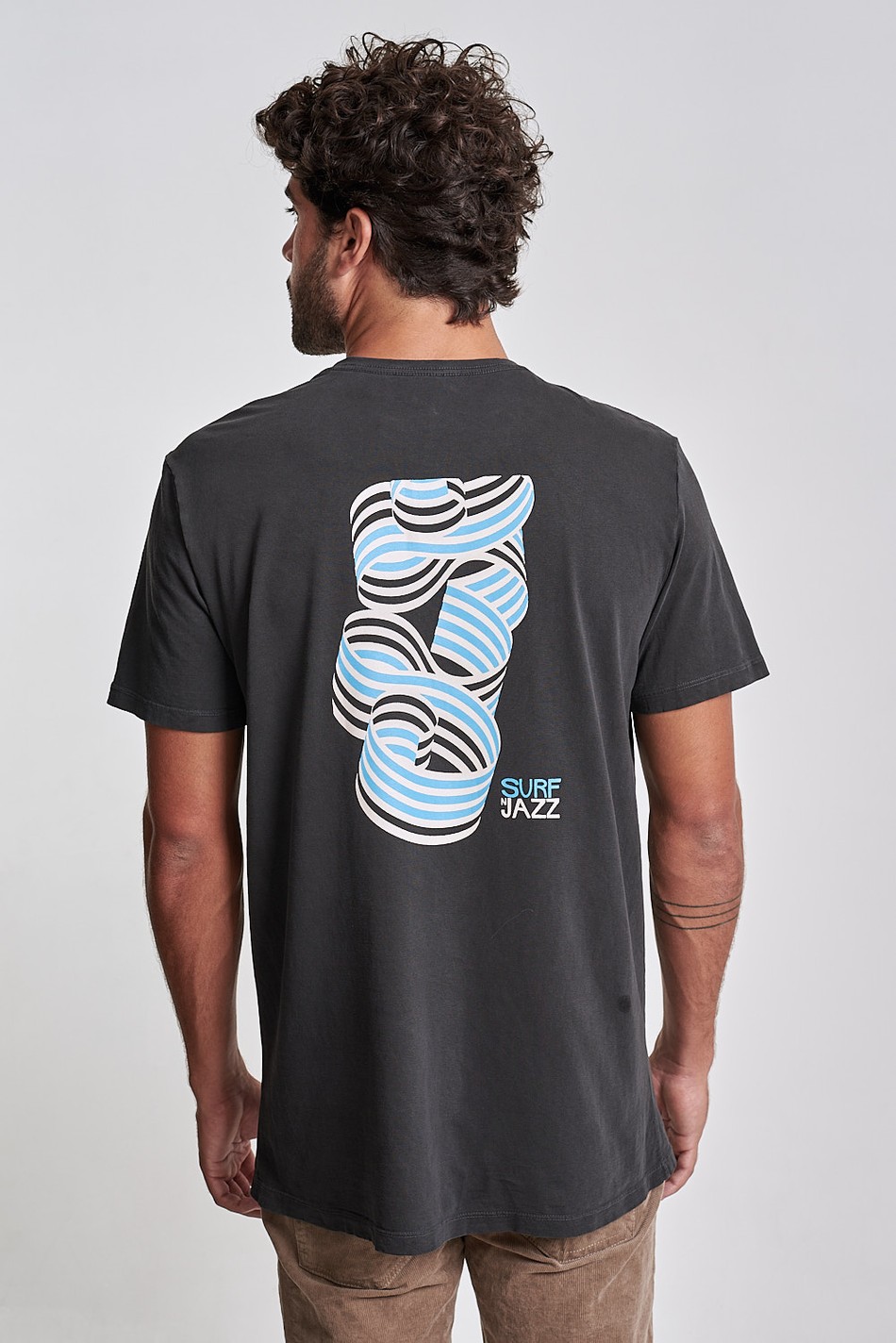 Camiseta Surf N Jazz II Preto Old