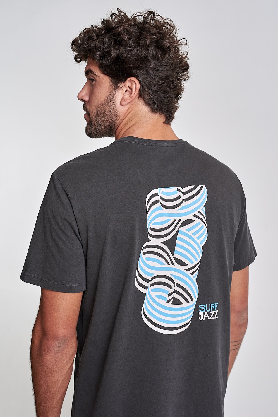 Camiseta Surf N Jazz II Preto Old