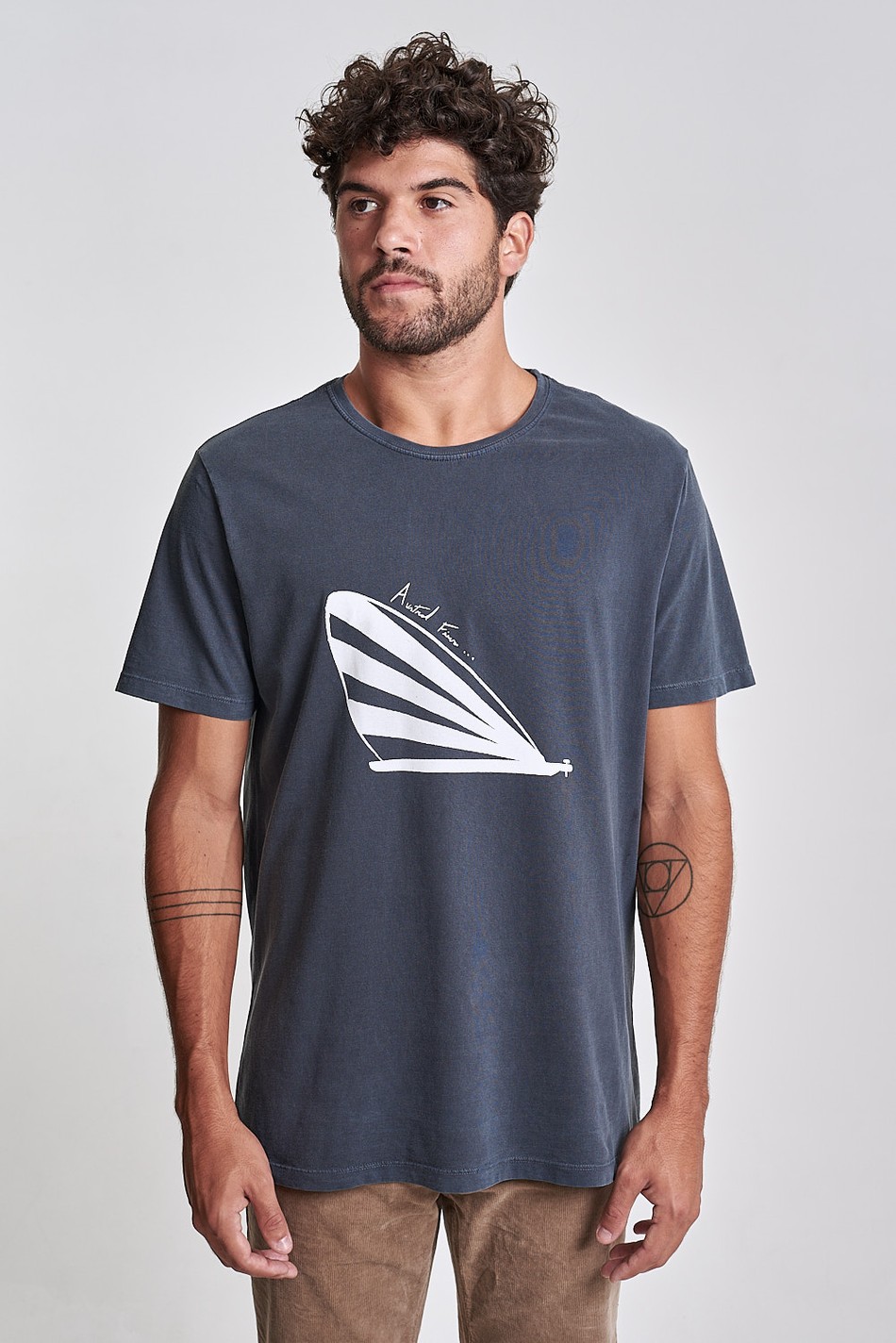 Camiseta Fin II Azul Midnight