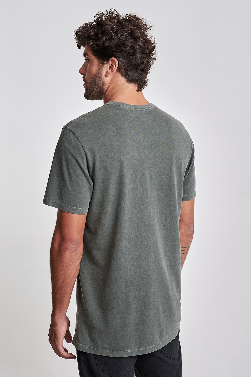 Camiseta Perspective Beach Verde Floresta