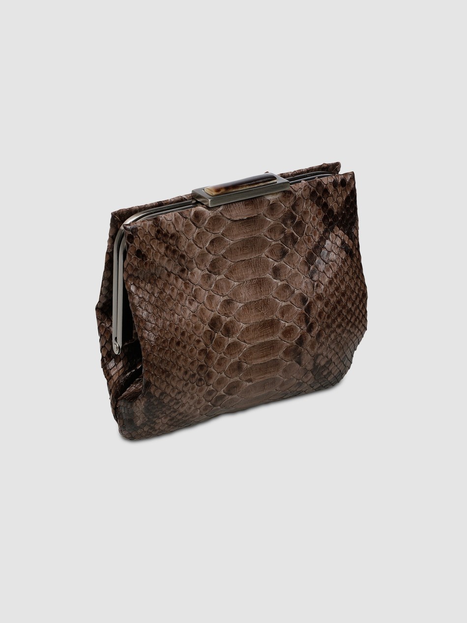 CLUTCH AJURÚ COURO PYTHON FENDI