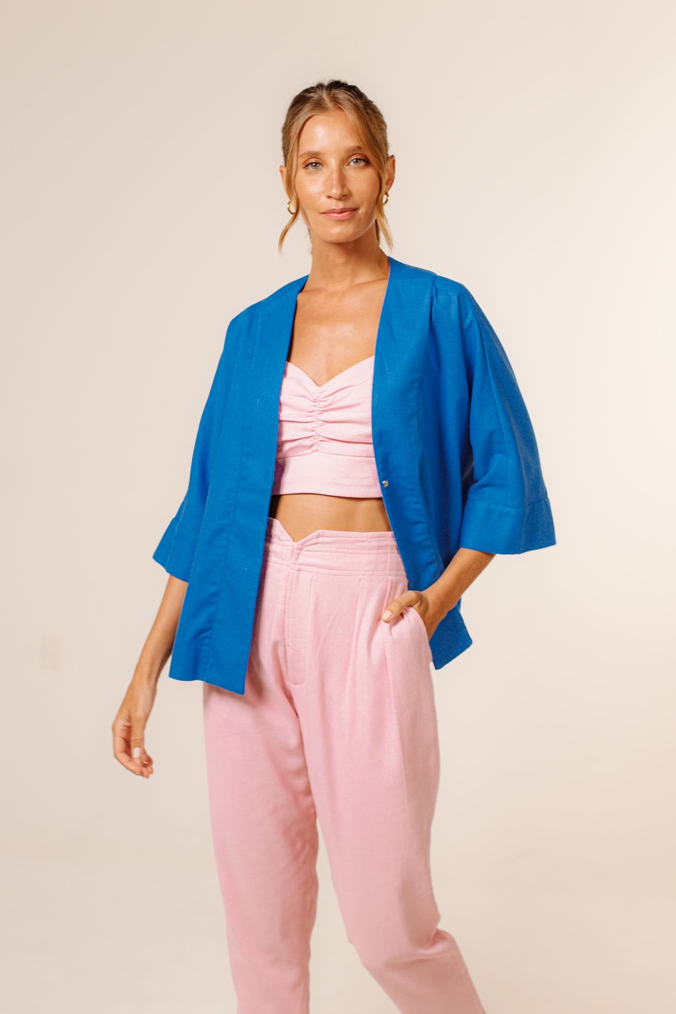 Kimono Oversized Issa Azul