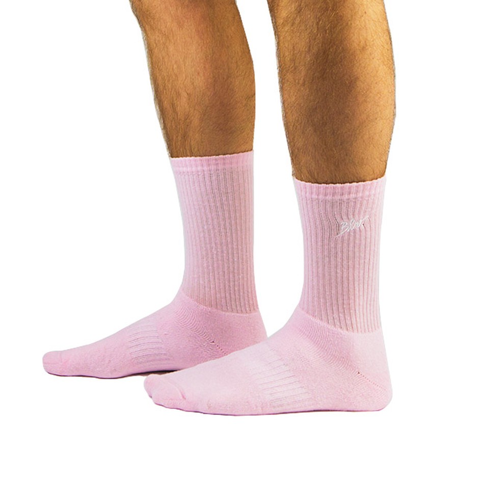 Athetic Pink Socks - BOLOVO