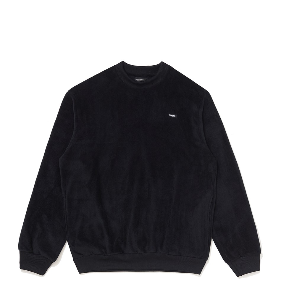 Crewneck Plush Preto