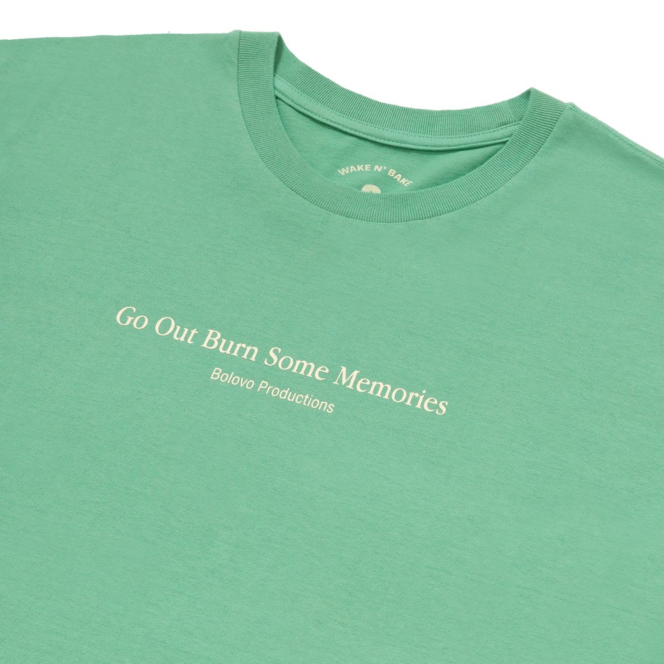Camiseta Burn Some Memories Verde