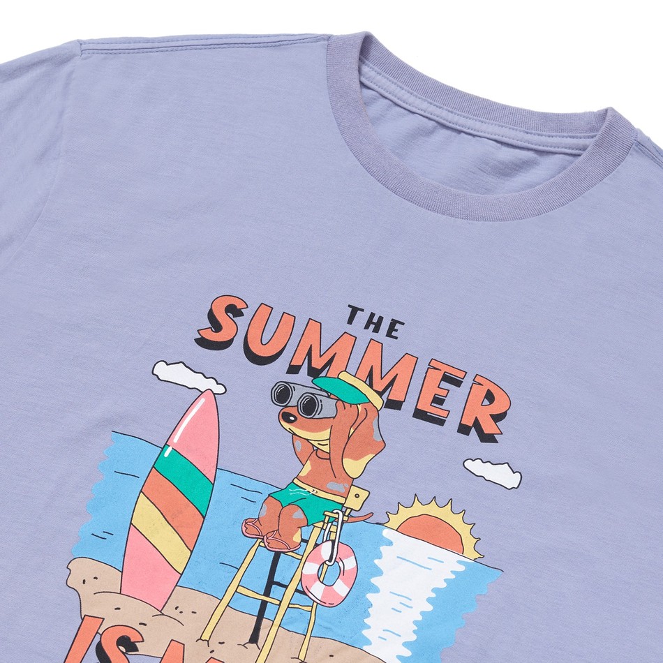 Camiseta Chefinho And The Summer Is Magic Roxa